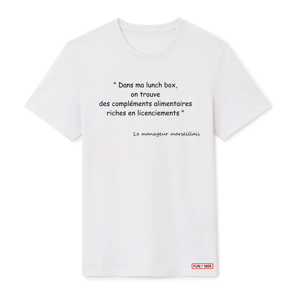 T-shirt « Dans ma lunch box » - Unisex